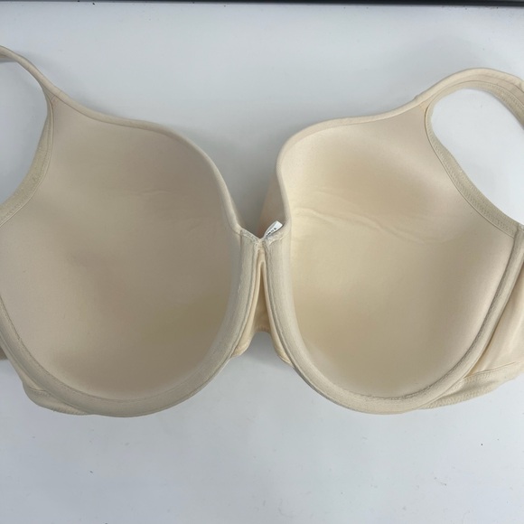 Cacique 46DD Lightly Line Full Coverage Beige Padded Bra - Picture 5 of 9